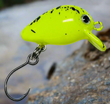 best micro crankbait chartreuse