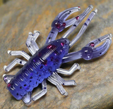 crawfish lure purple