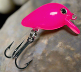 Pink micro crankbait