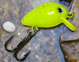 best micro crankbait chartreuse